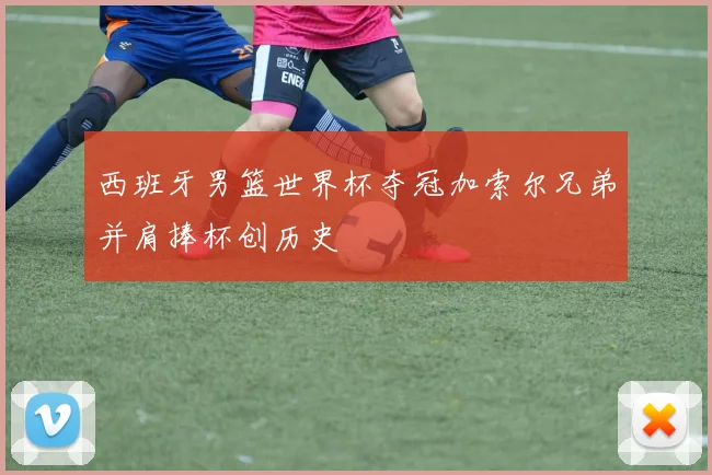 西班牙男篮世界杯夺冠加索尔兄弟并肩捧杯创历史