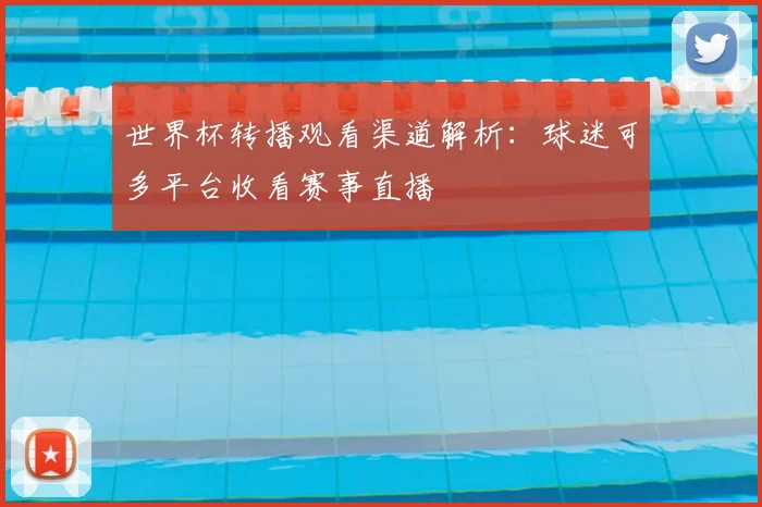 世界杯转播观看渠道解析：球迷可多平台收看赛事直播